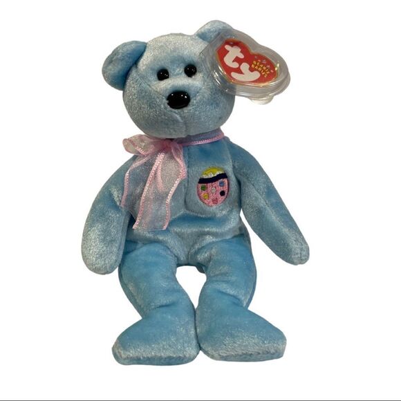 Eggs II the Bear (RETIRED) 2001 Beanie Baby Ty Inc. - Picture 1 of 5